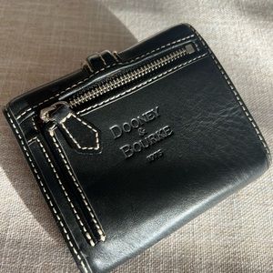 Dooney and Burke Black Leather Wallet